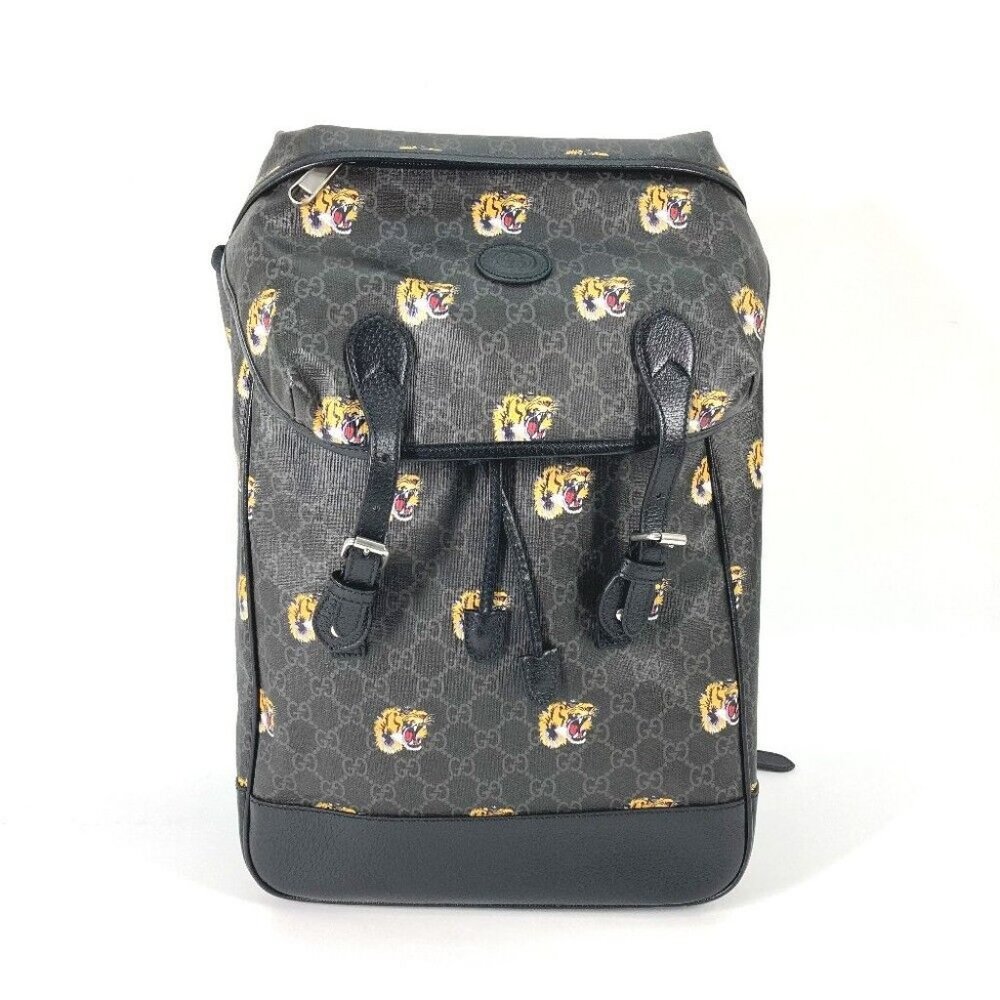 Gucci Interlocking G Medium Backpack Tiger Bag Ba… - image 1